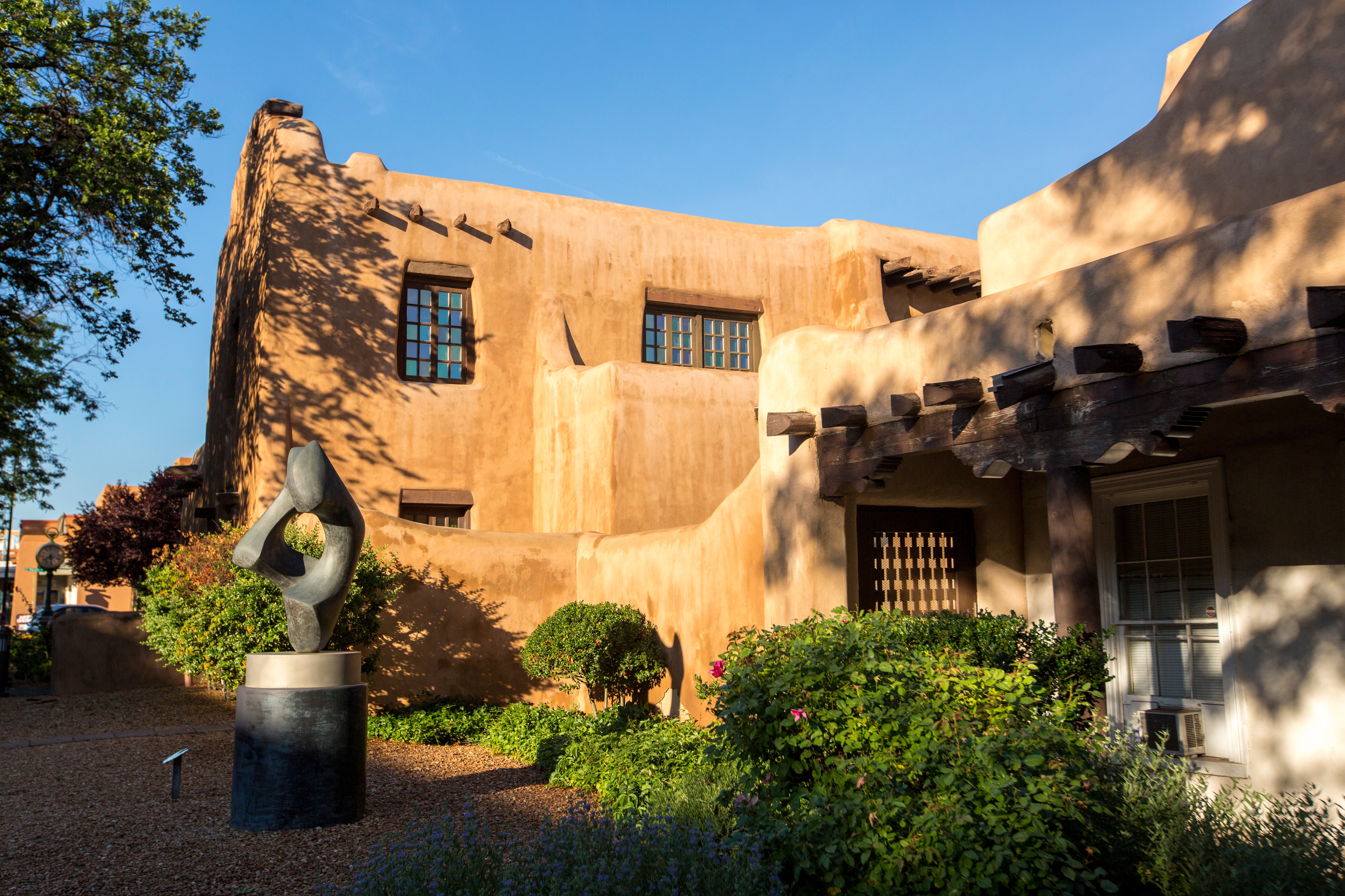 The New Mexico Museum of Art in Santa Fe