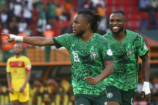 <p>Ademola Lookman’s goal was enough for Nigeria to reach the semi-finals </p>