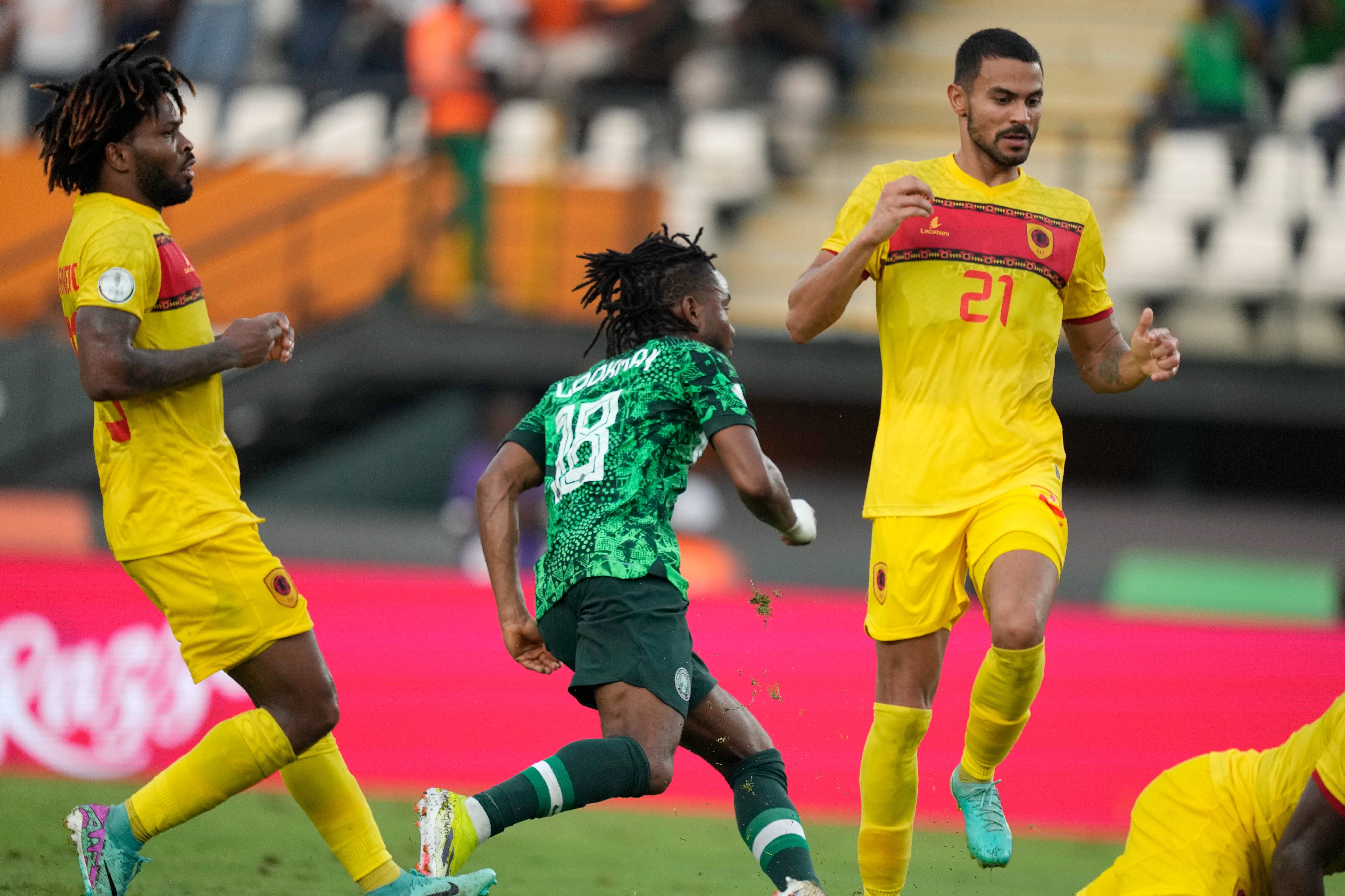 Lookman’s goal proved decisive for Nigeria against Angola