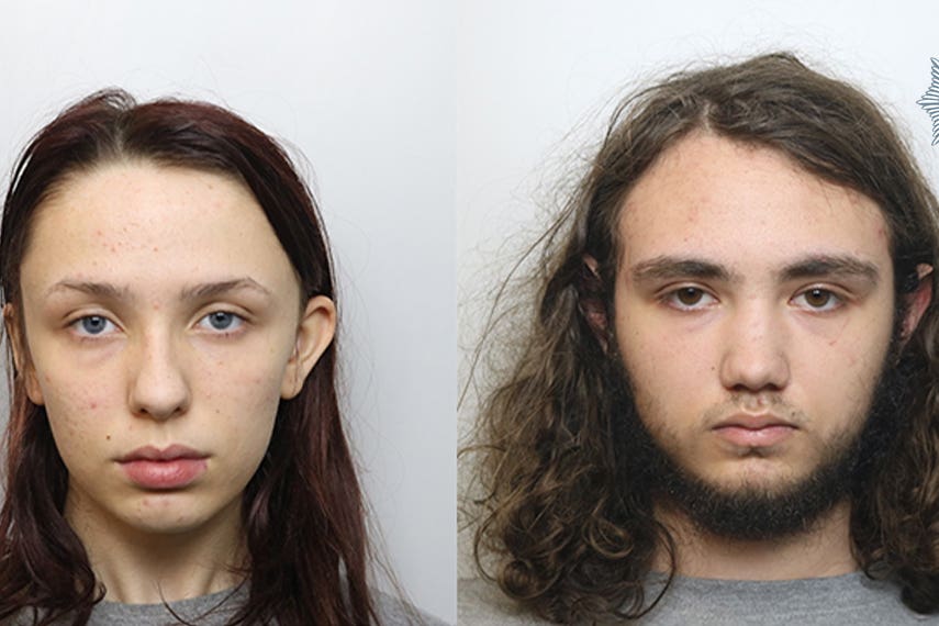Brianna Ghey was brutally stabbed by Scarlett Jenkinson (left) and Eddie Ratcliffe (right), both aged 16 but 15 at the time