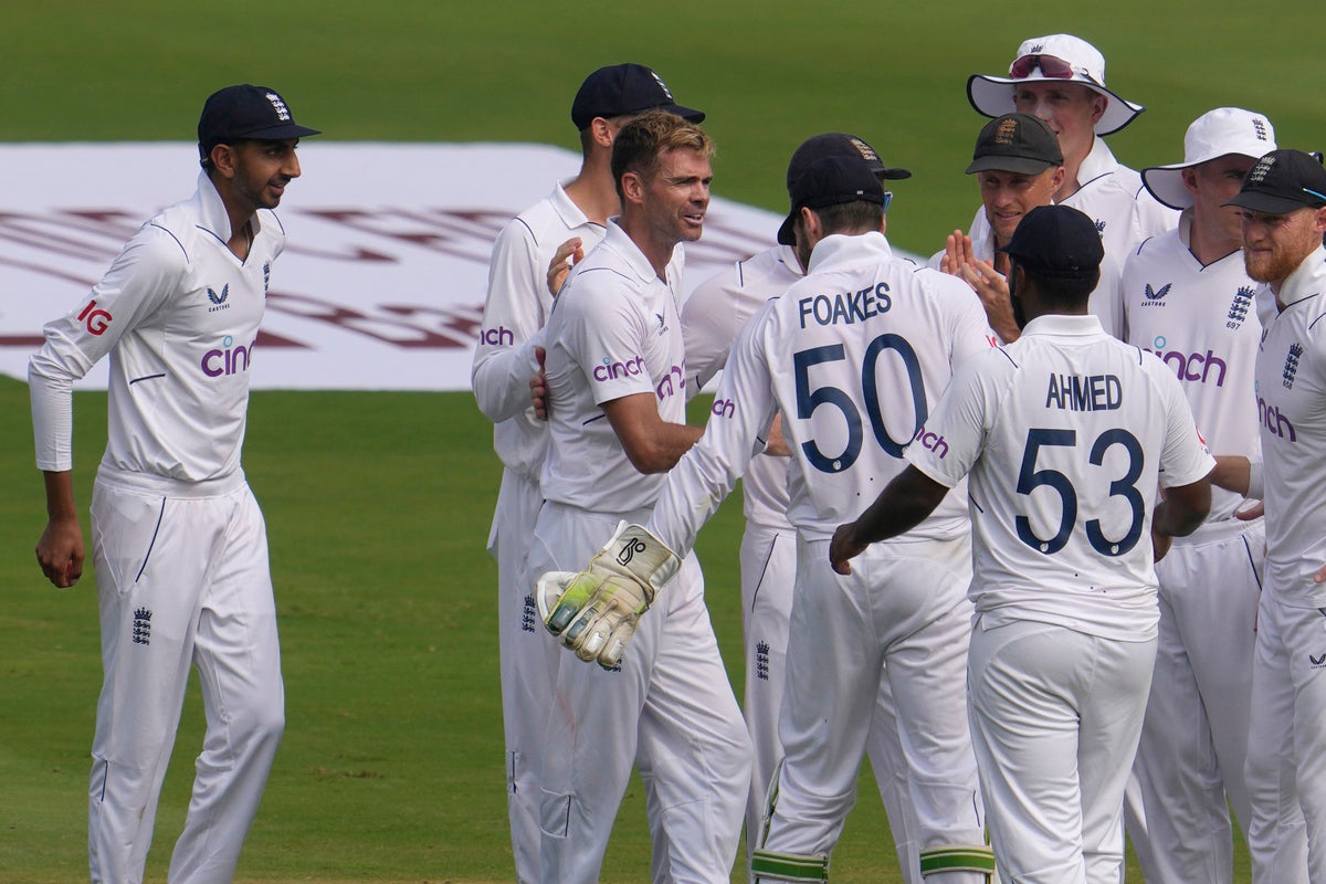 James Anderson leads way with India all out short of 400