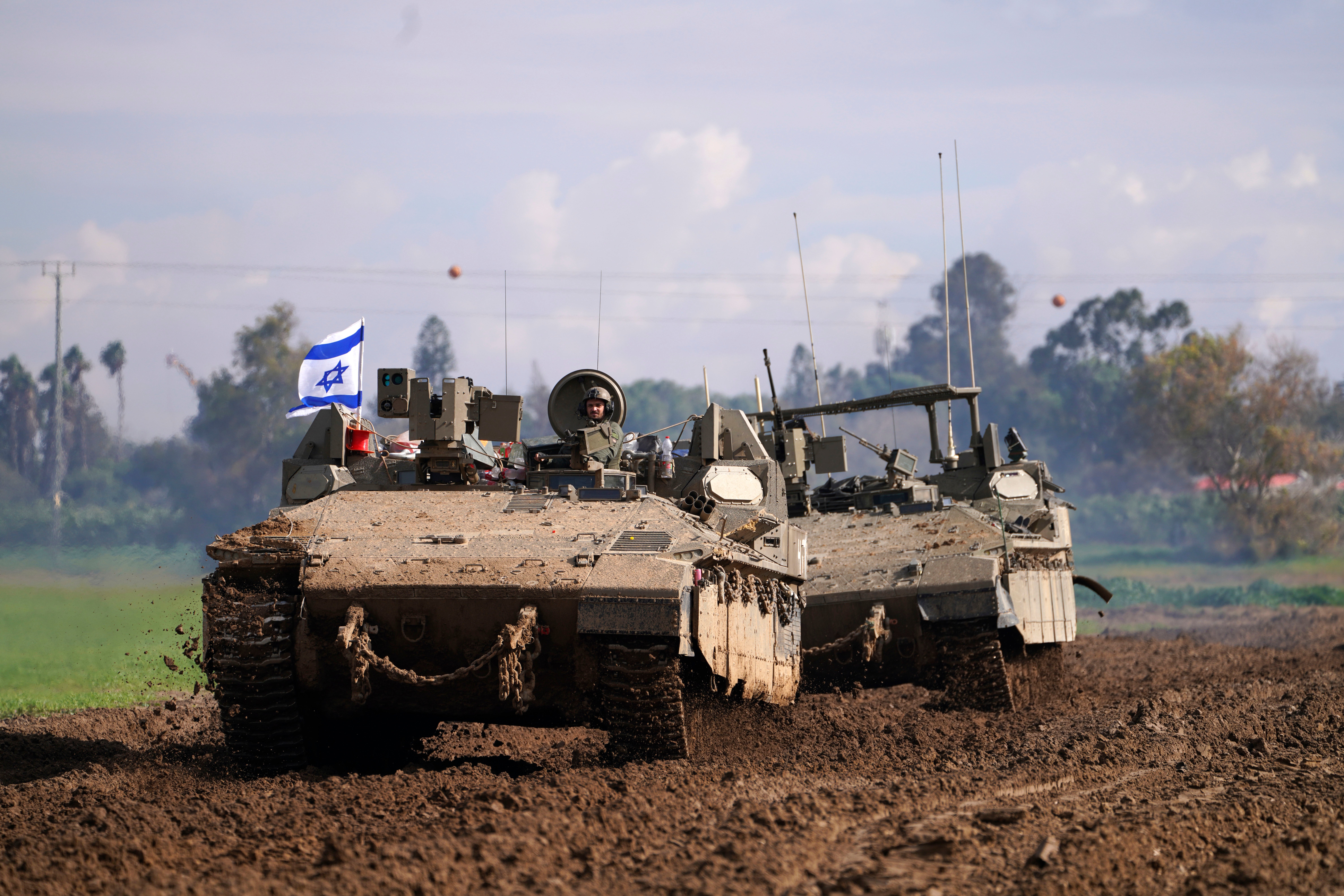 Israeli soldiers went into Gaza within days of the Hamas attack