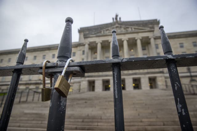 The two-year deadlock of the Northern Ireland Assembly will end on Saturday (Liam McBurney/PA)