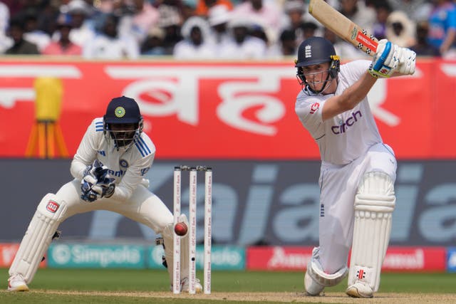 Zak Crawley has vowed to retain his attacking approach (AP Photo/Manish Swarup)