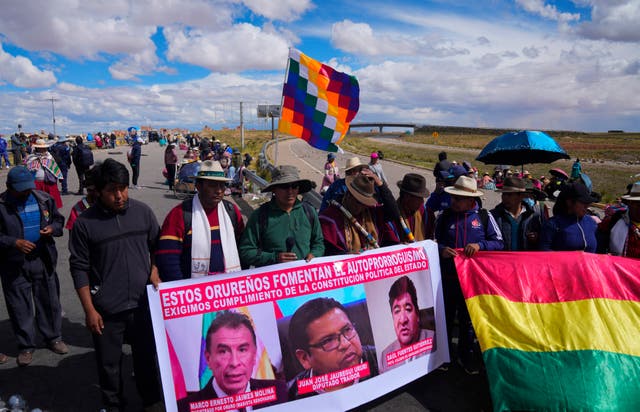 BOLIVIA-PROTESTAS