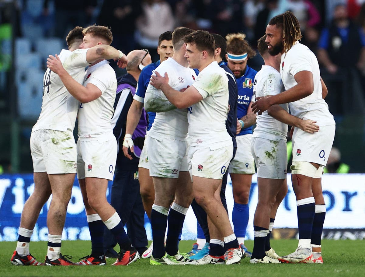 Rugby Six Nations 2024 LIVE: punteggio e reazione di Italia vs Inghilterra mentre l'Inghilterra resiste alla vittoria