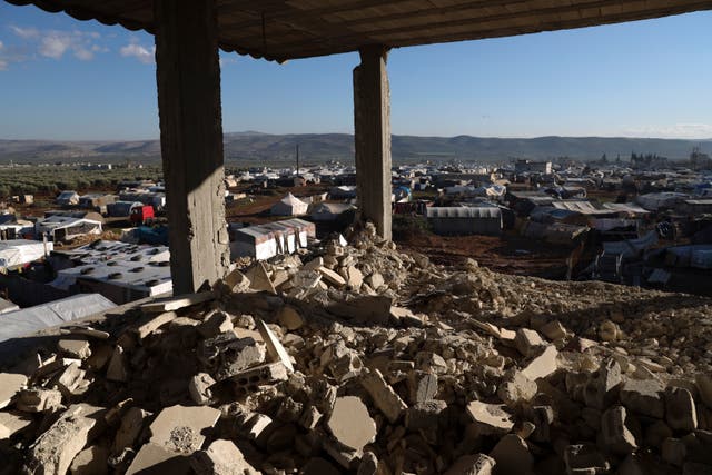Syria Earthquake Misery