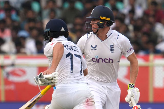 England were set a record 399 to win an absorbing second Test (Manish Swarup/AP)