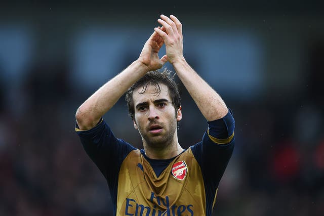<p>Flamini last played for Arsenal in 2016</p>