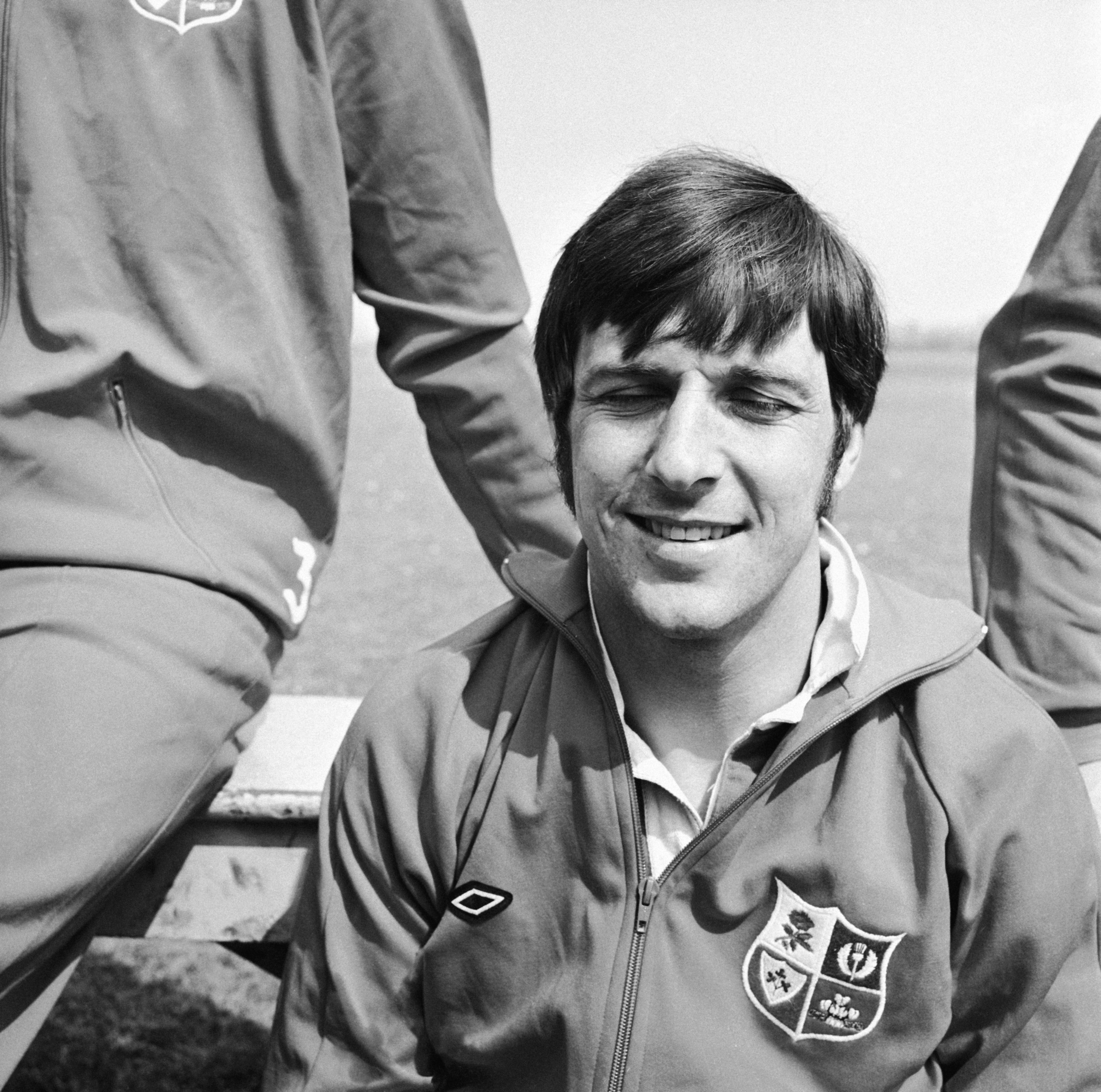 Barry John pictured ahead of the Lions tour of Australia and New Zealand in 1971