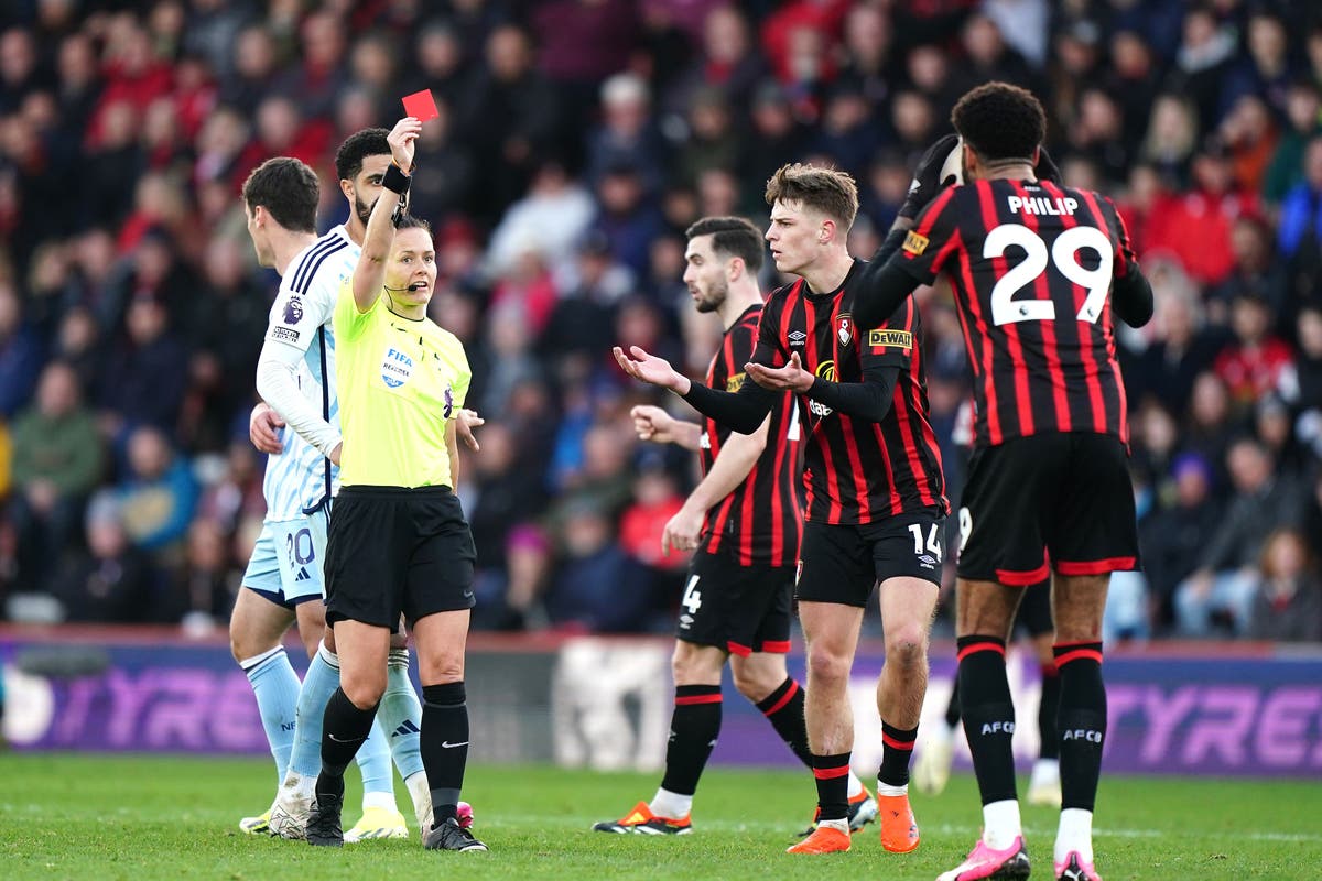 Forest manager Nuno Espirito Santo delivers stern message to Bournemouth’s Philip Billing after red card