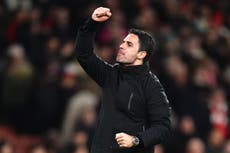 Mikel Arteta lauds Arsenal ability to be ‘very chaotic’ after boosting title bid