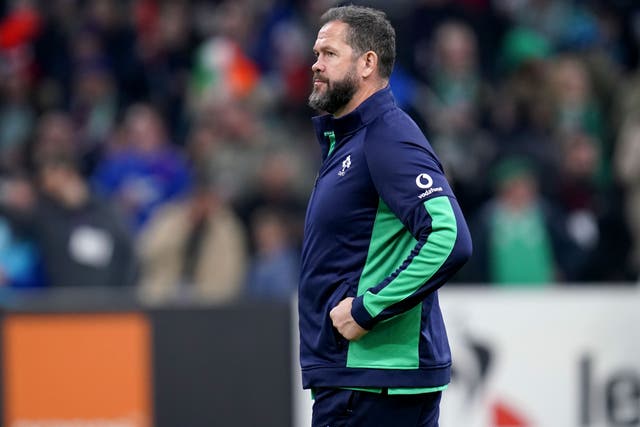 Andy Farrell’s Ireland began the Guinness Six Nations with a bang (Andrew Matthews/PA)