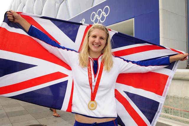 Rebecca Adlington became a two-time Olympic champion in Beijing in 2008 (John Giles/PA)
