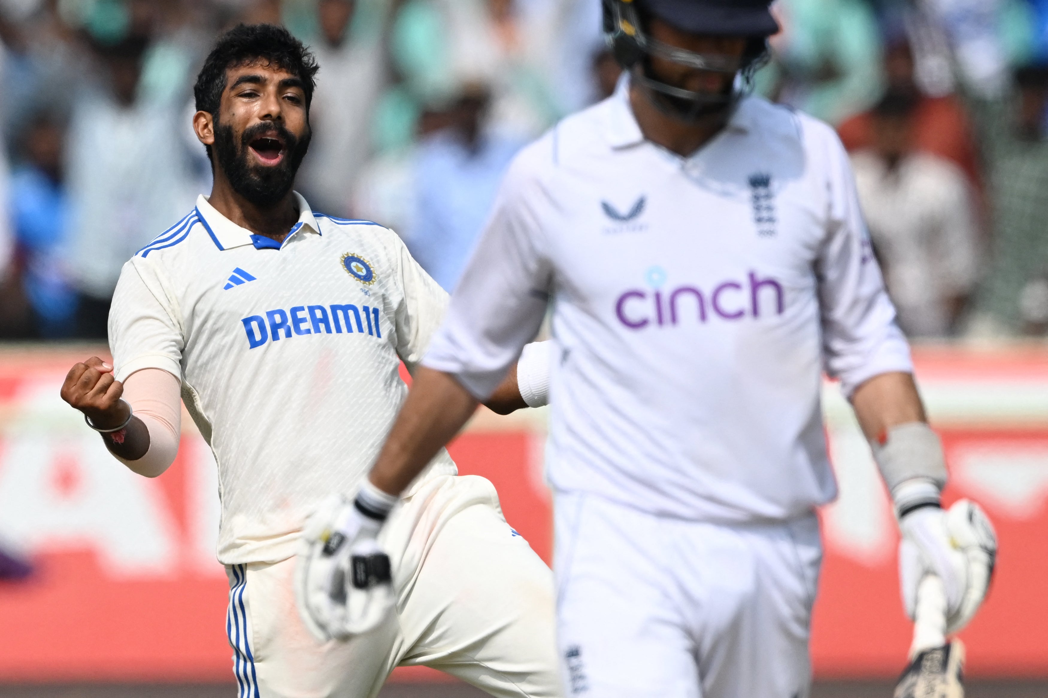 Jasprit Bumrah’s three wickets in the second innings took his match figures to 9-115