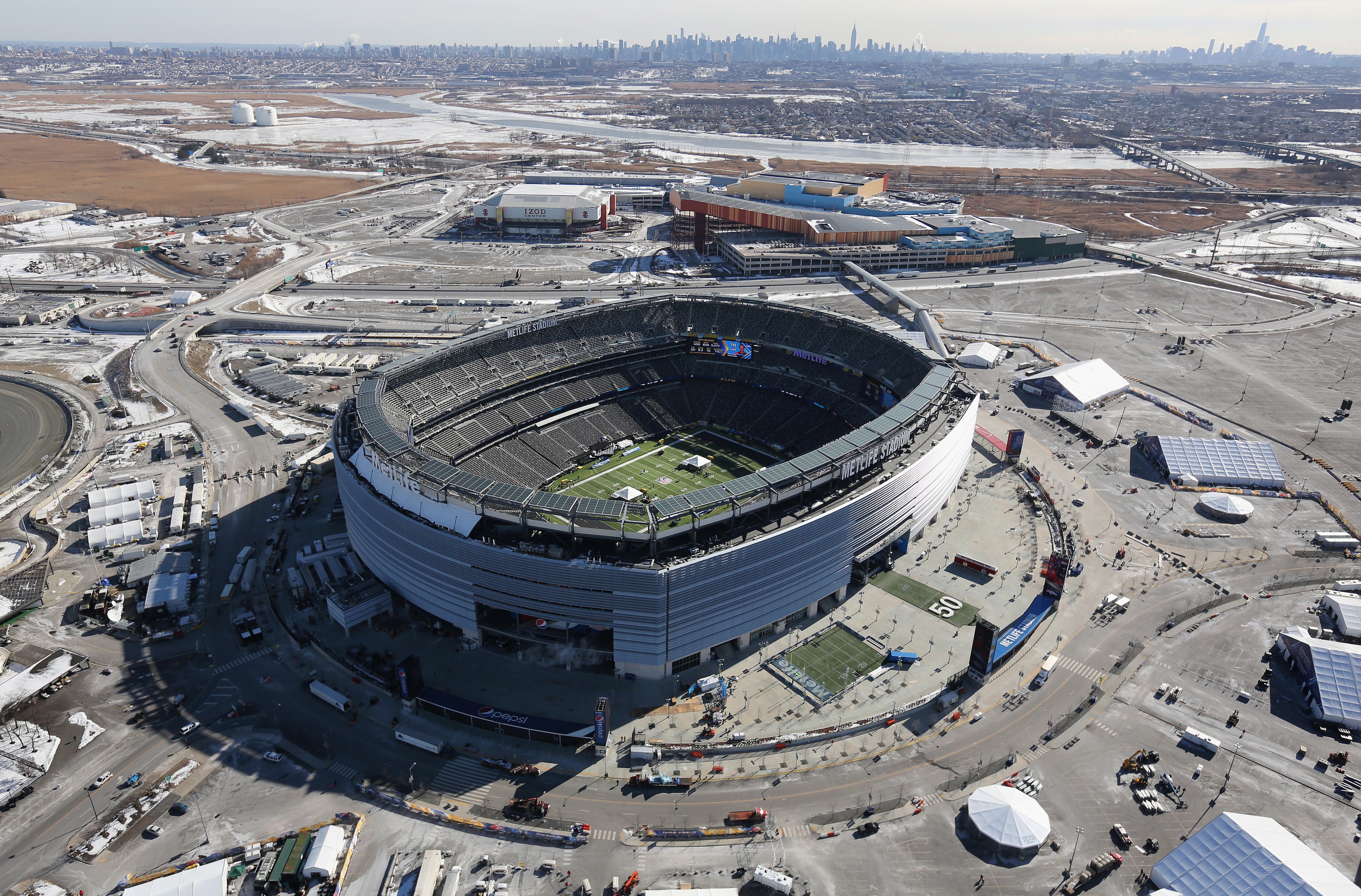 MetLife Stadium is most definitely in New Jersey, and not New York