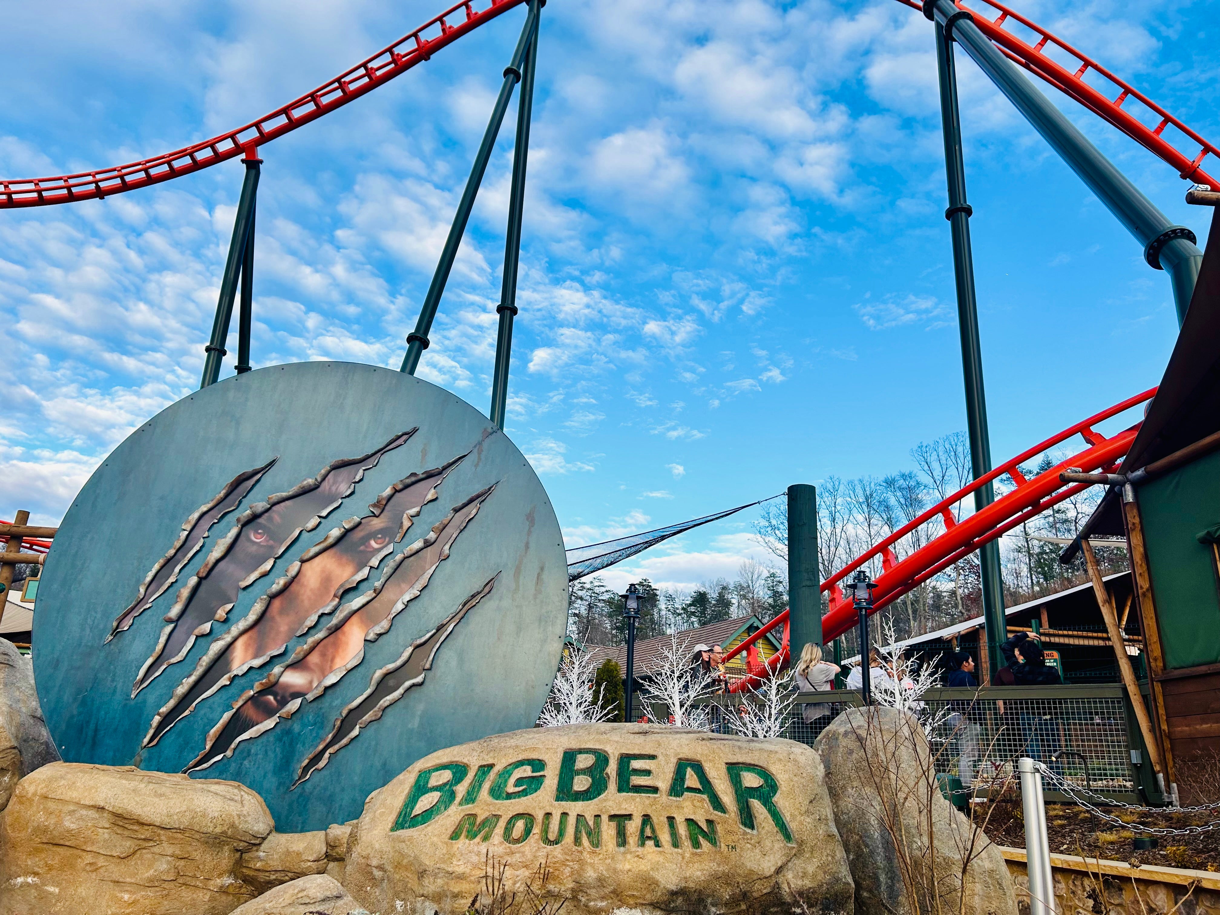 Big Bear Mountain rollercoaster at Dollywood