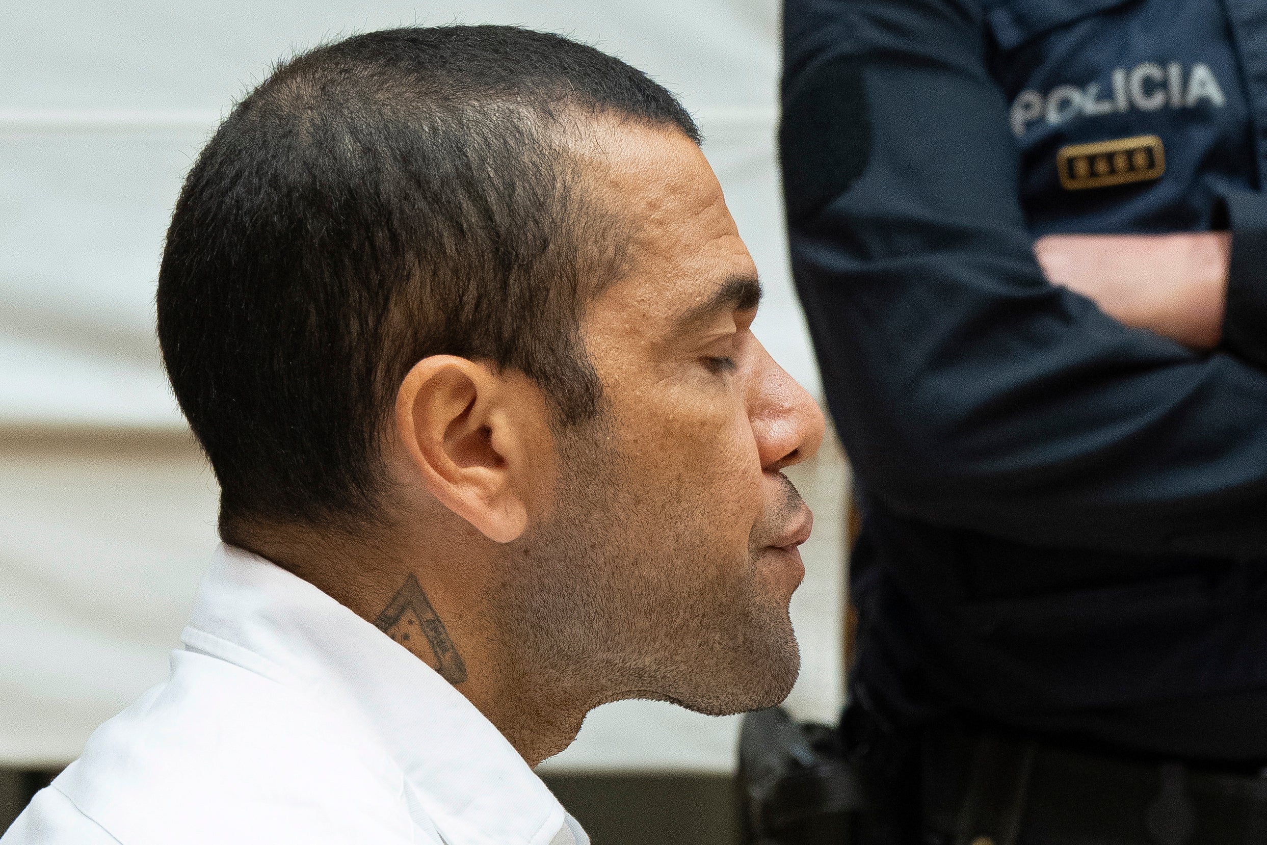 <p>Dani alves in court </p>