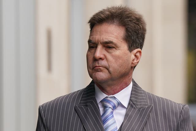 <p>Dr Craig Wright is being sued by the Crypto Open Patent Alliance (Lucy North/PA)</p>