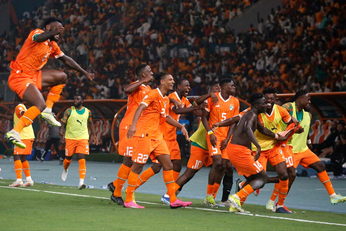 Afcon semi-final schedule: Africa Cup of Nations fixtures, start times and TV channels