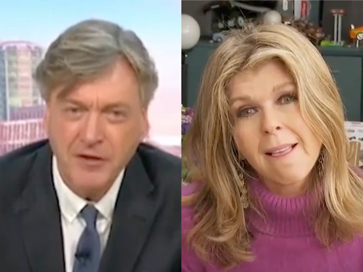 GMB viewers irked as Richard Madeley interrupts Kate Garraway during Derek Draper interview