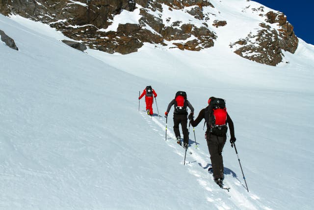 <p>Off-piste ski touring in Val Thorens </p>