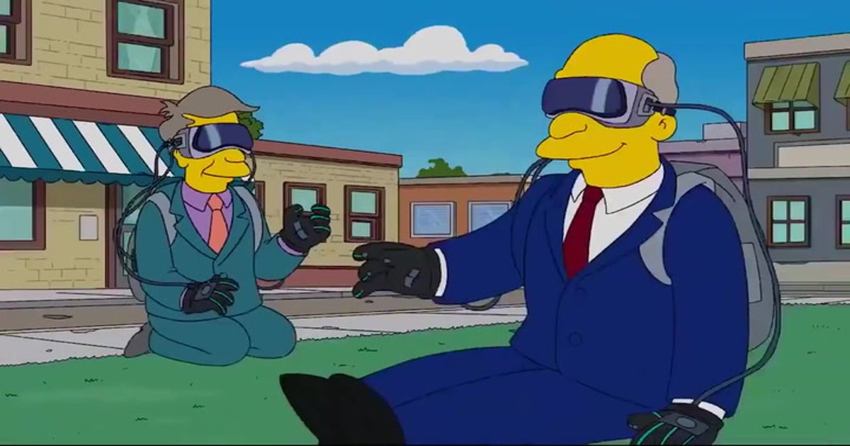 Watch: The Simpsons predicted Apple Vision Pro hype eight years