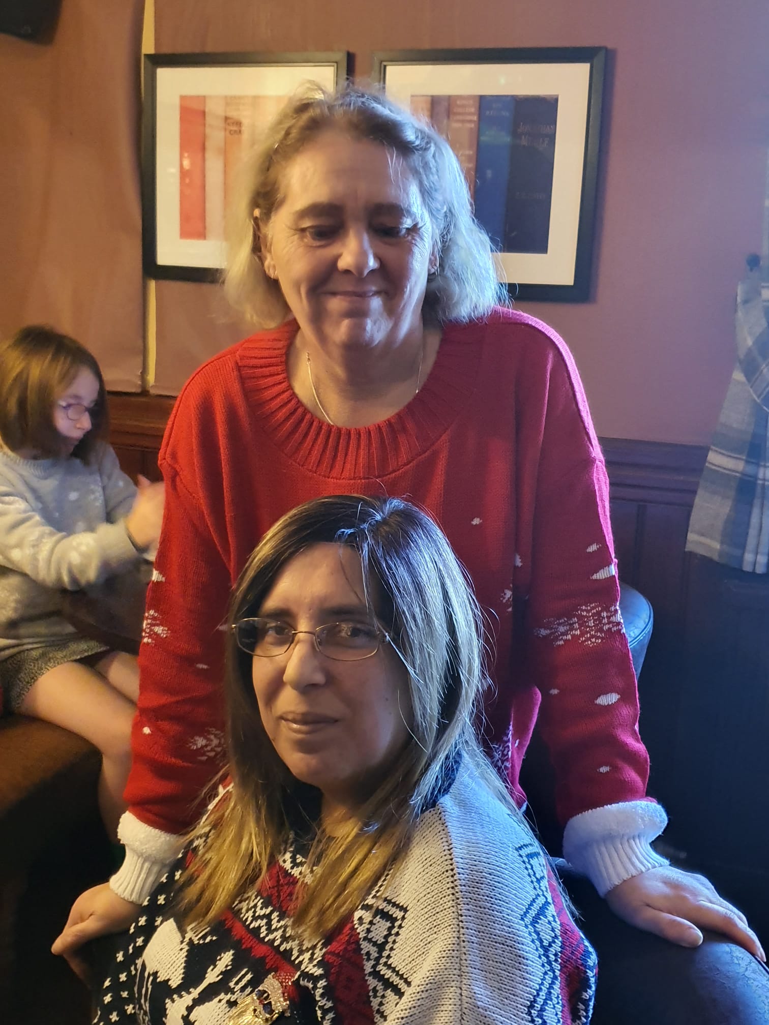 Ms Collins with her daughter, who passed away aged just 39