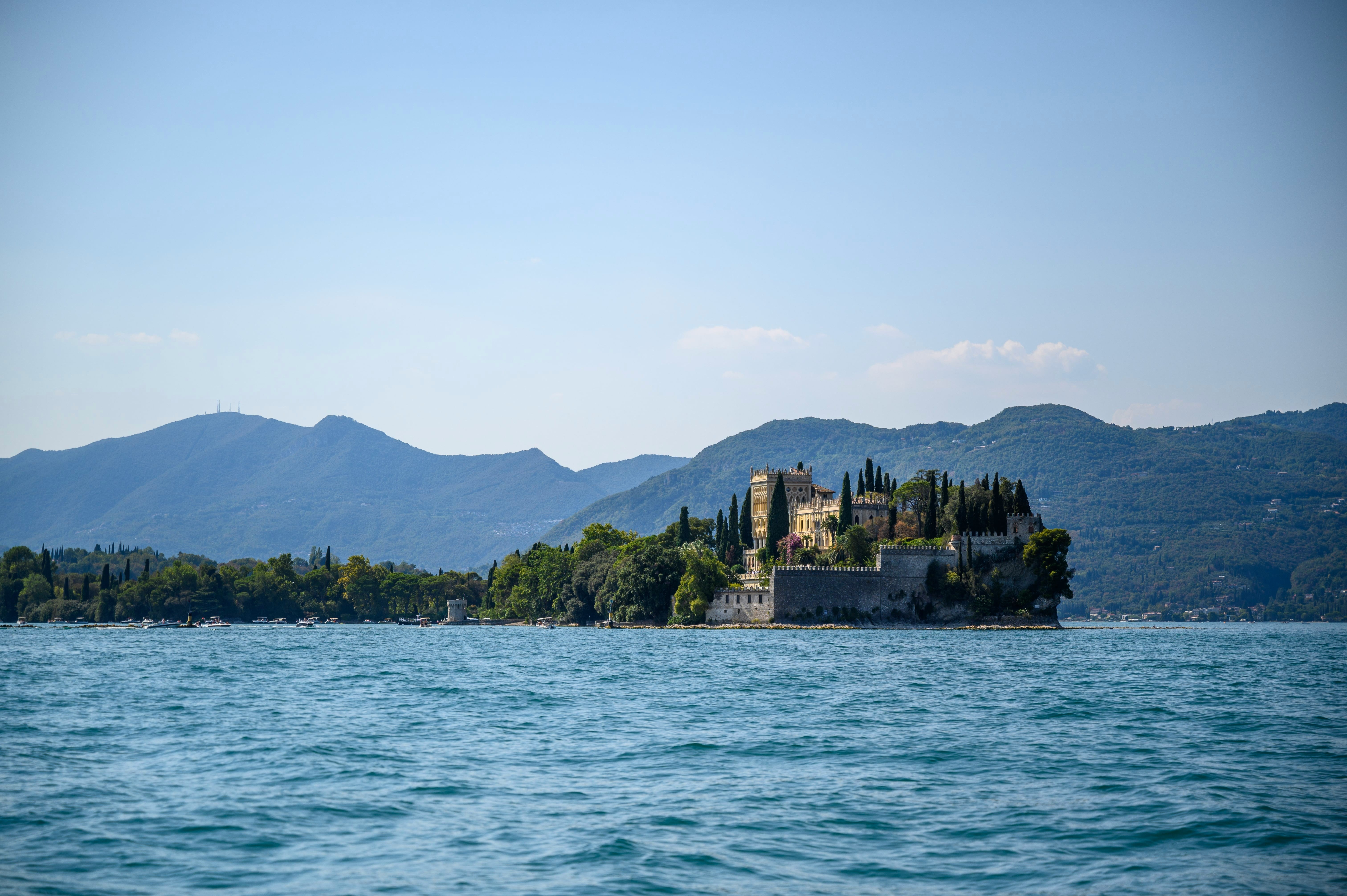 Isola del Garda has a long and varied history, including being used as a Roman burial ground