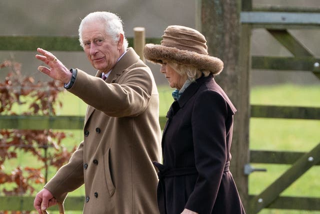 <p>Buckingham Palace announced Charles has been diagnosed with a form of cancer (Hannah McKay/PA)</p>
