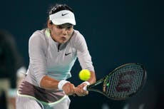 Emma Raducanu overcomes slow start to storm past Marie Bouzkova in Abu Dhabi