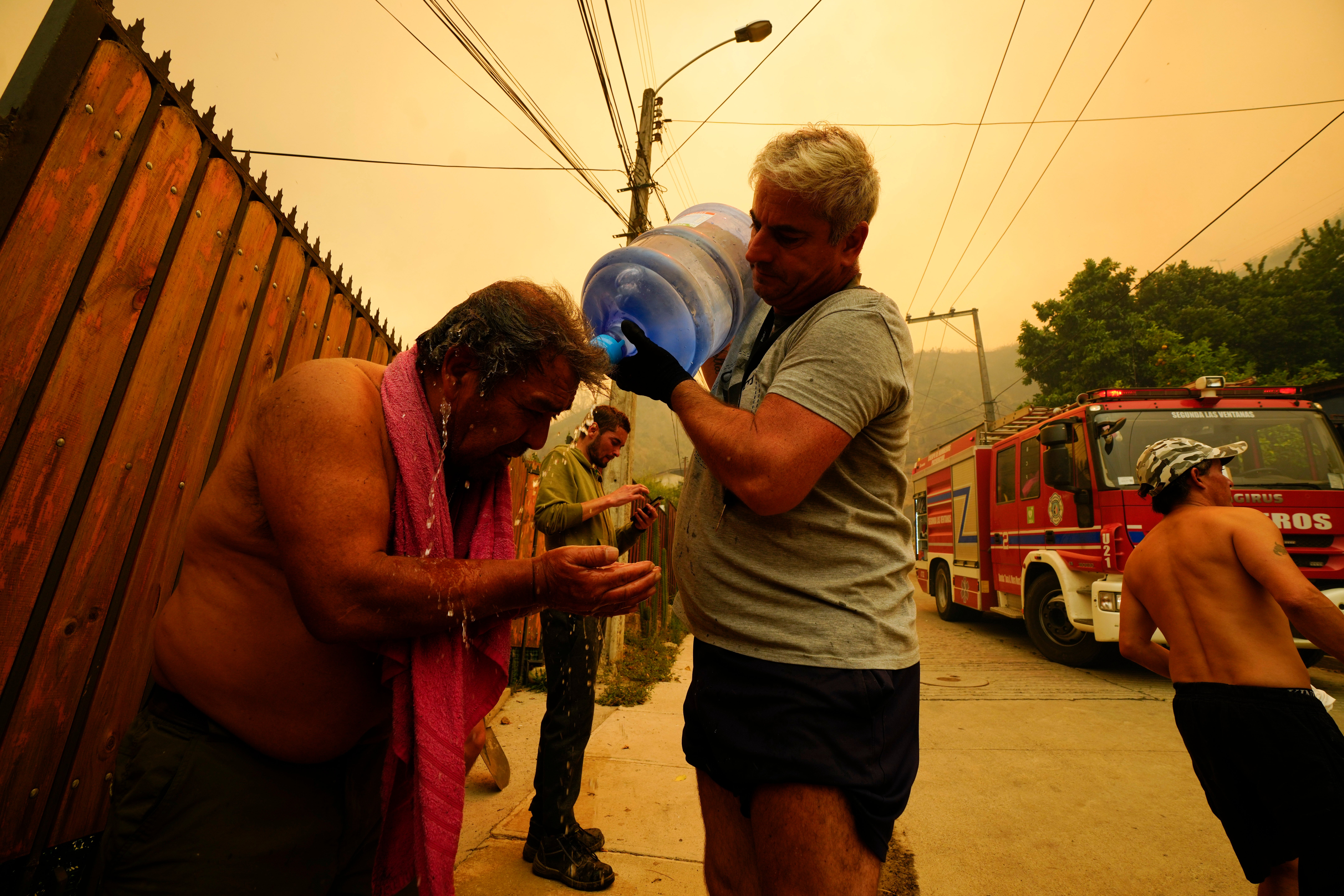 Chile Forest Fires Extreme Conditions