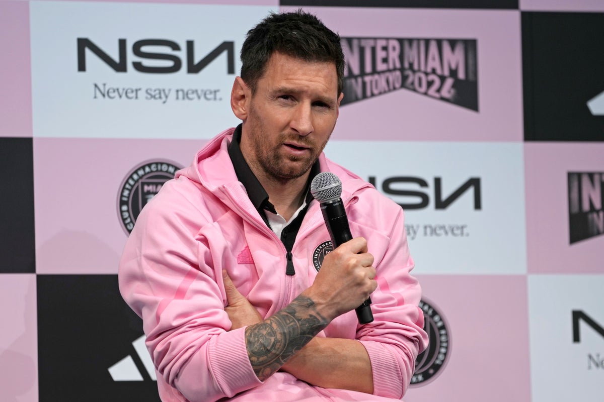 Messi says he "feels much better" and hopeful of playing in Tokyo after PR  disaster in Hong Kong | The Independent