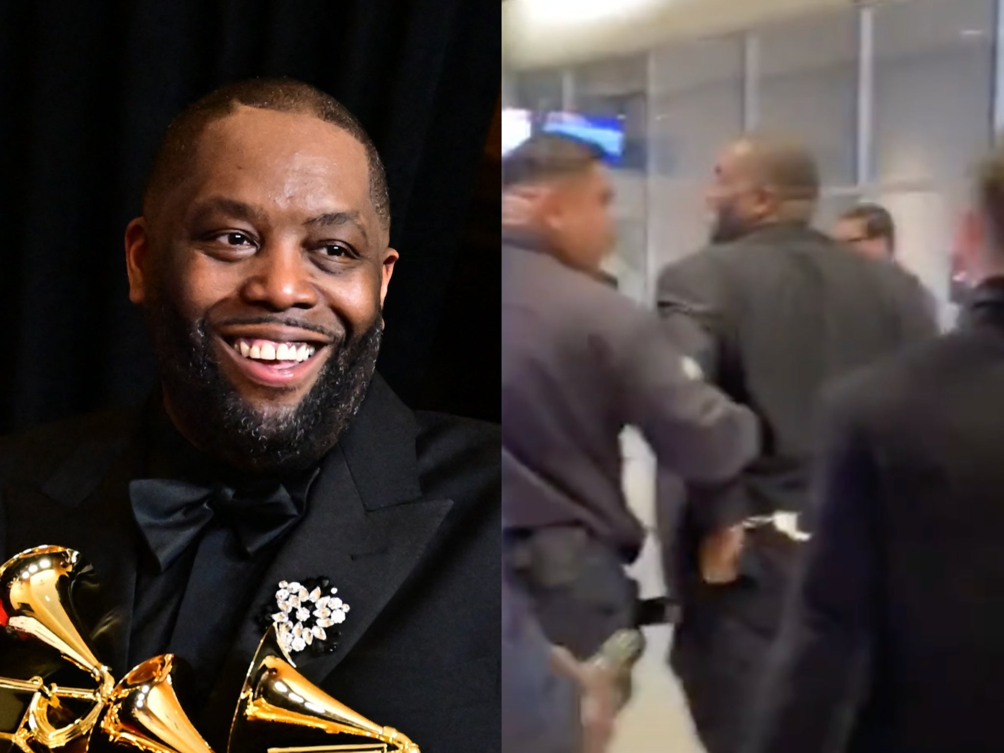 Grammys 2024 Killer Mike Addresses Being Arrested Hours After Winning   Killer Mike Grammys Arrest 