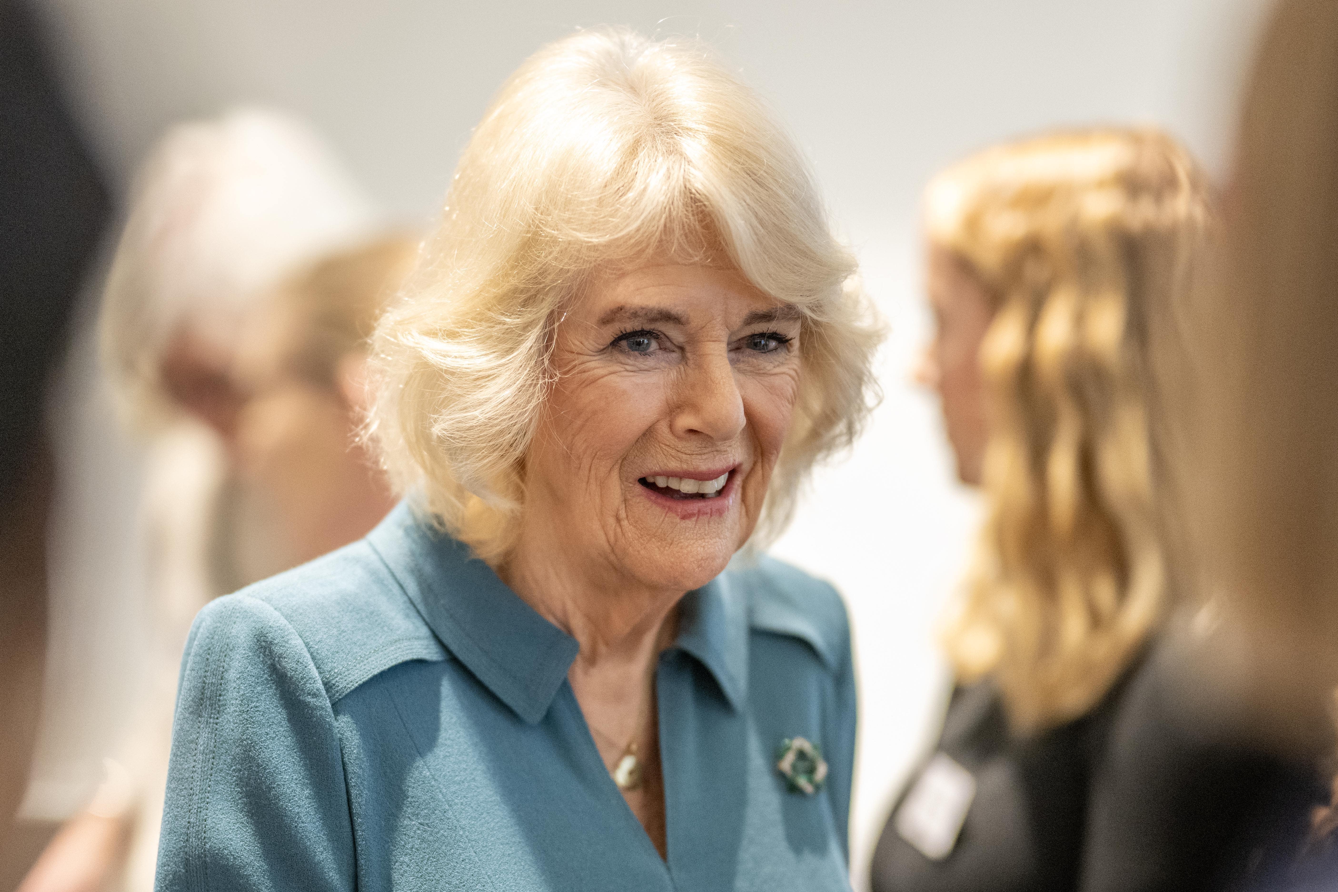 The Queen is ‘very knowledgeable’ about the impact cancer can have on families, said the head of cancer charity Maggie’s, of which Camilla is president (Paul Grover/Daily Telegraph/PA)