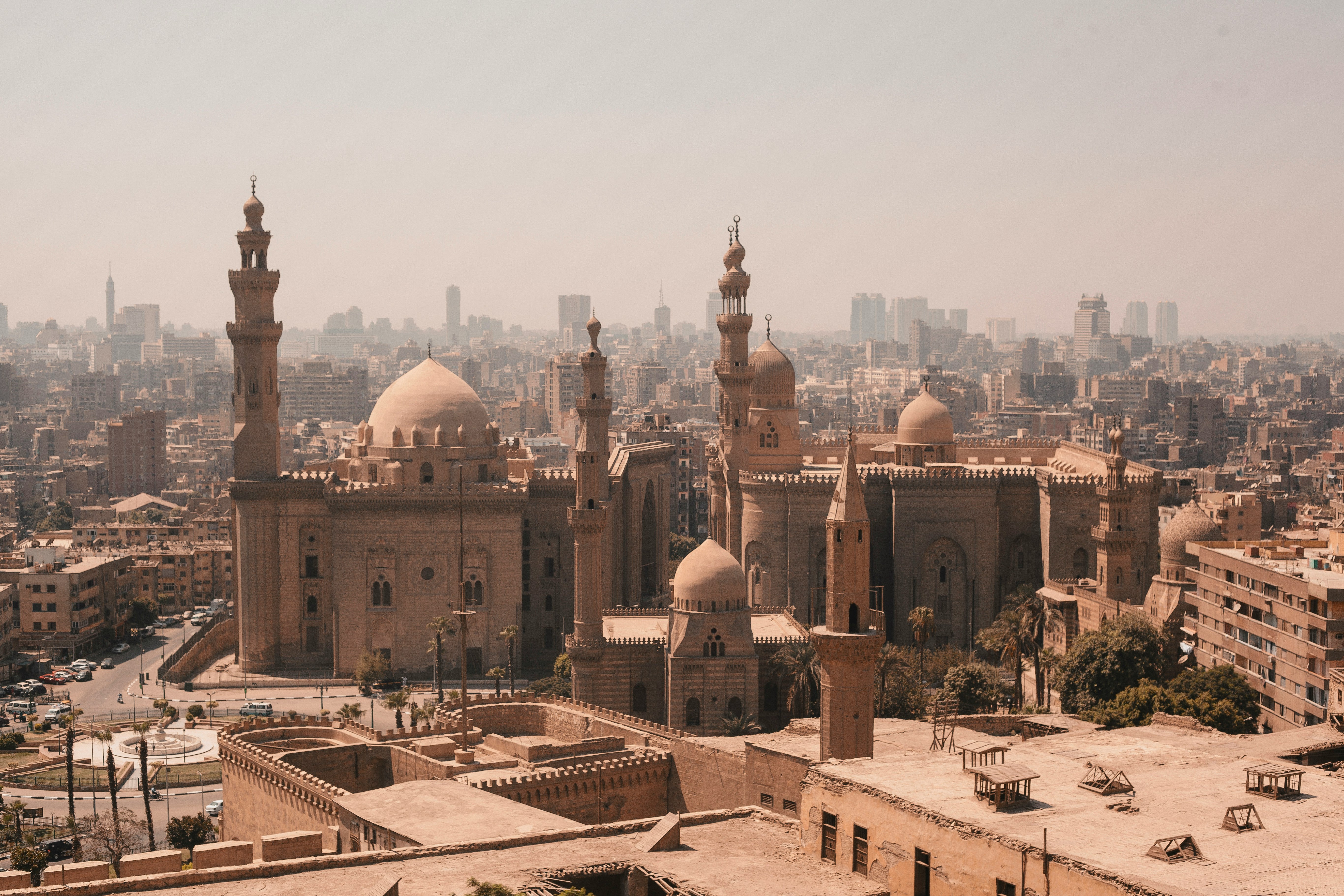 Cairo has a population of over 10 million people