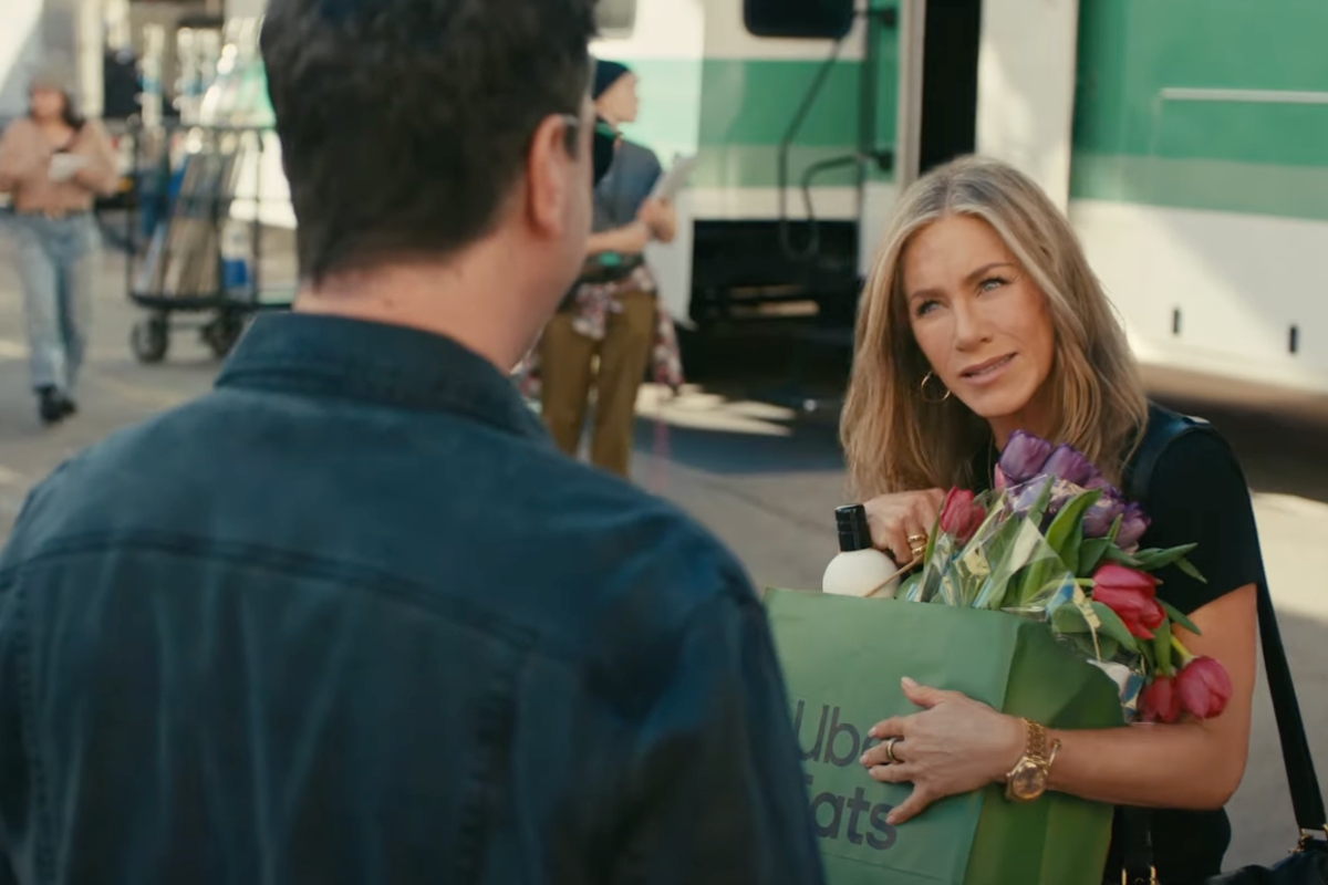Jennifer Aniston reunites with Friends co-star David Schwimmer in new Super  Bowl commercial | The Independent