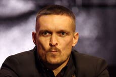 Oleksandr Usyk missed daughter’s birth while training for cancelled Tyson Fury fight