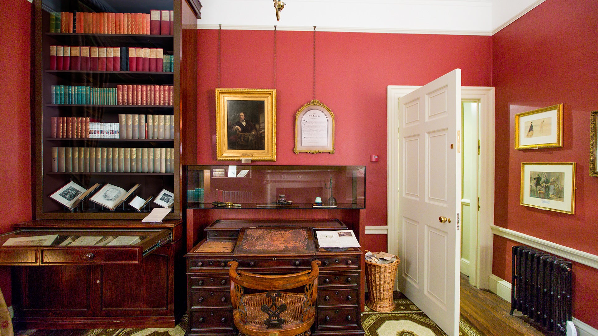 Charles Dickens’s Study at 48 Doughty Street, London