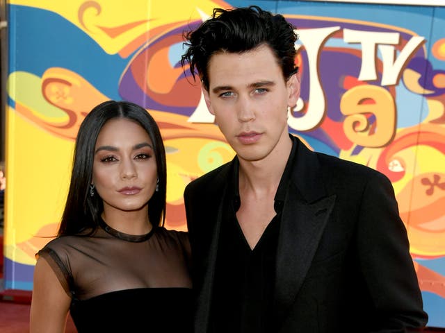 <p>Vanessa Hudgens and Austin Butler together in 2019 </p>