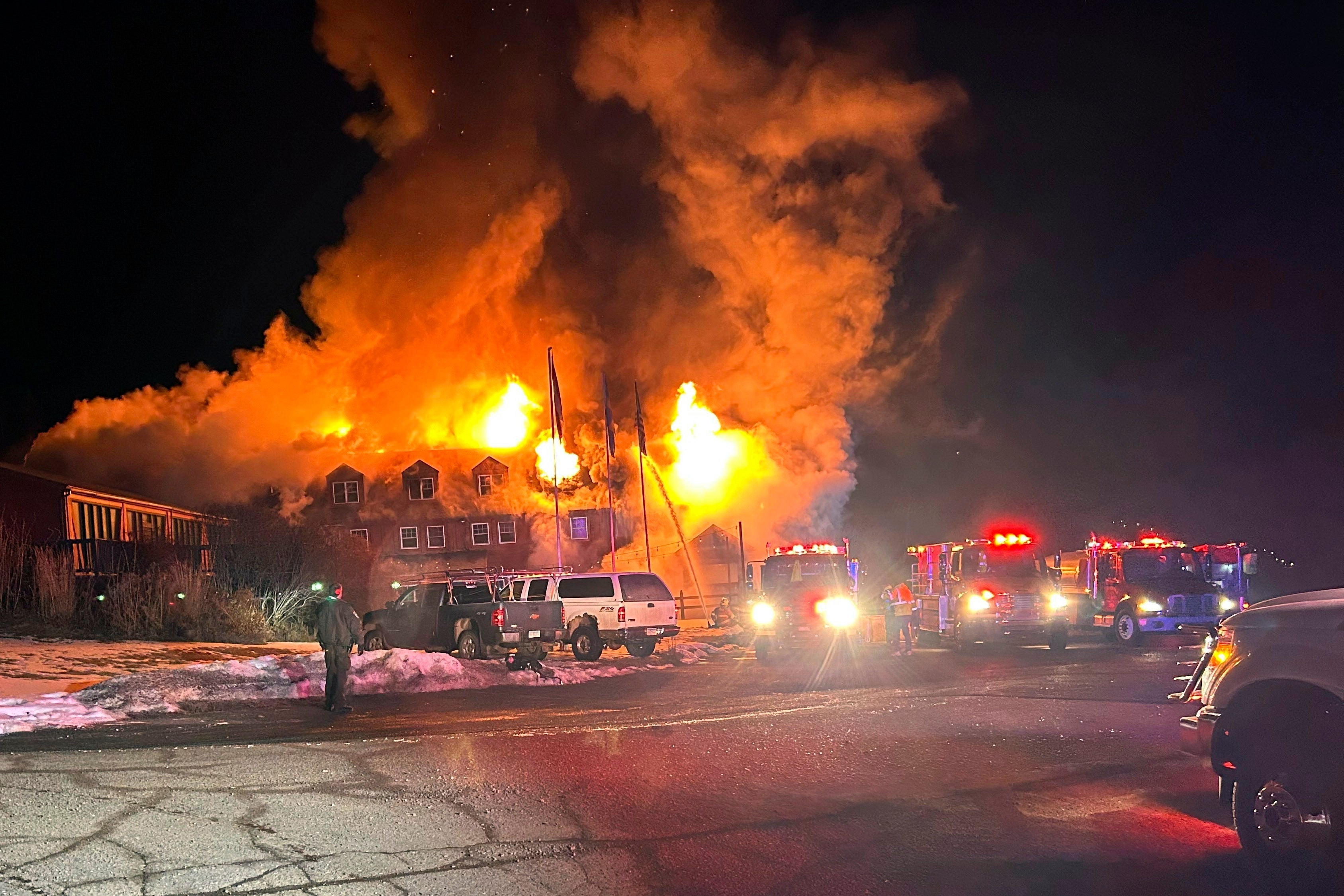 Historic Lodge Burns