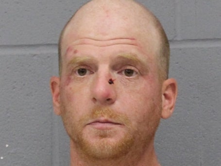 Bert James Baker, 36, has been arrested on charges of aggravated assault