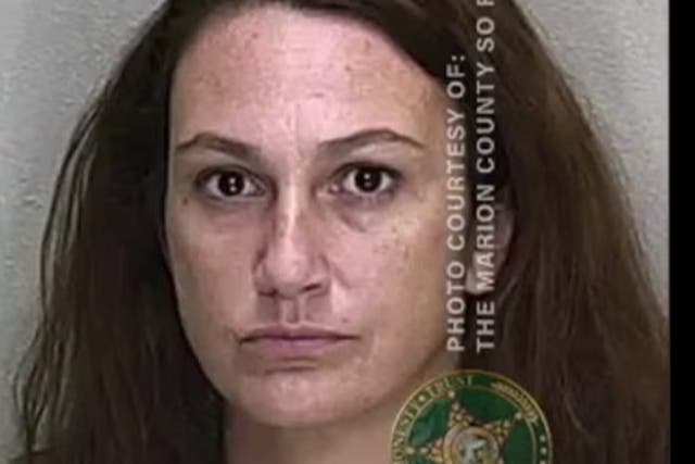 <p>The booking photo for Kendra Boone </p>