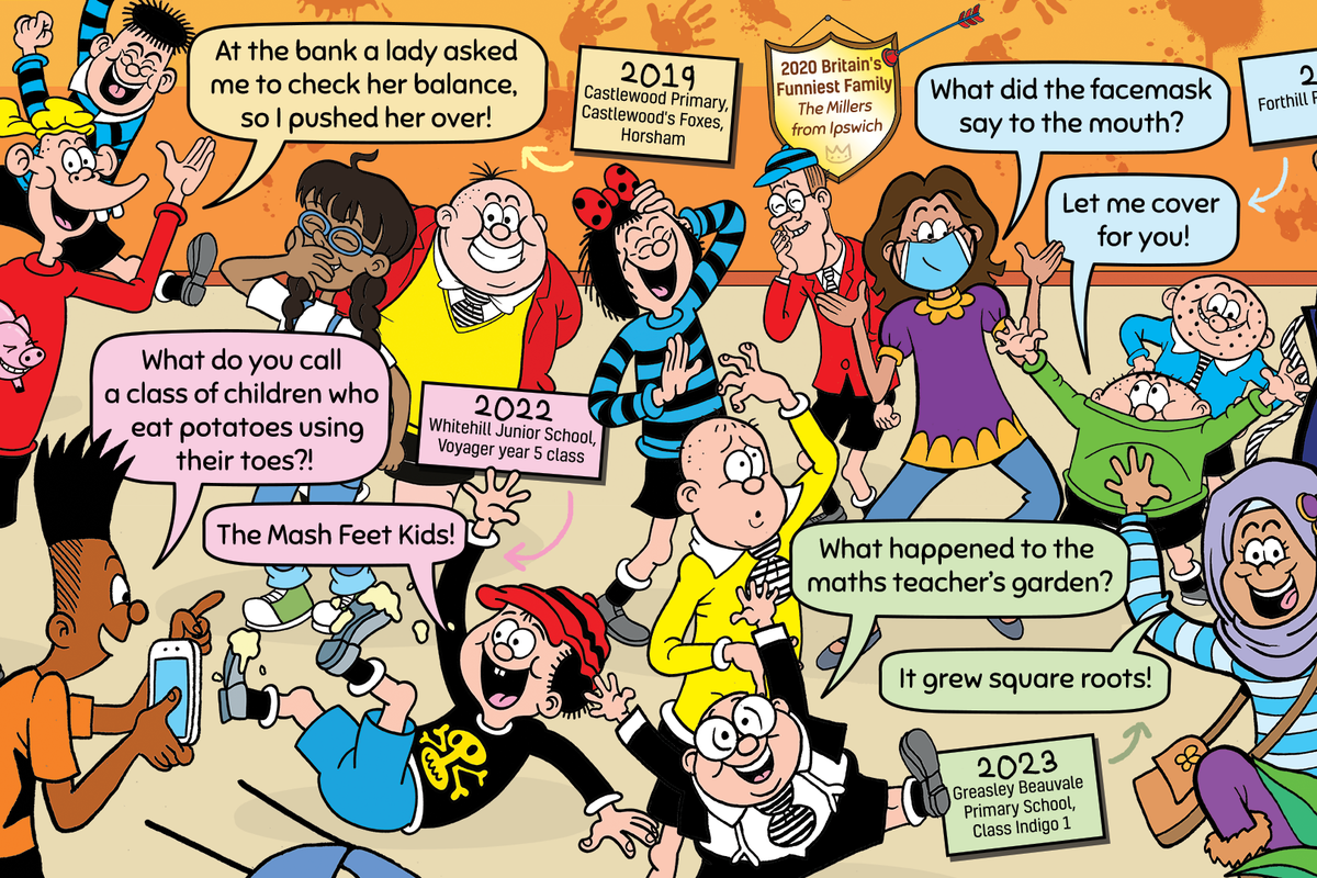 Beano launches hunt for Britain’s funniest children and teacher | The ...