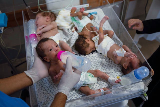 Gaza Shortages Babies