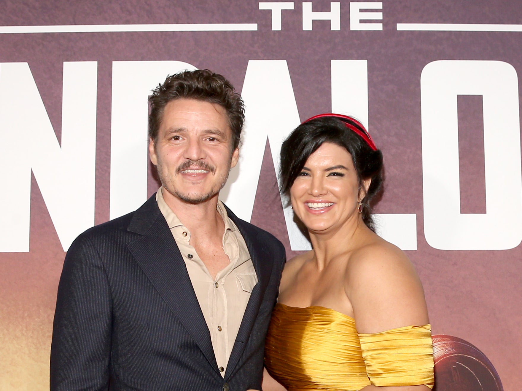 Pedro Pascal and Gina Carano starred in ‘The Mandalorian’ together