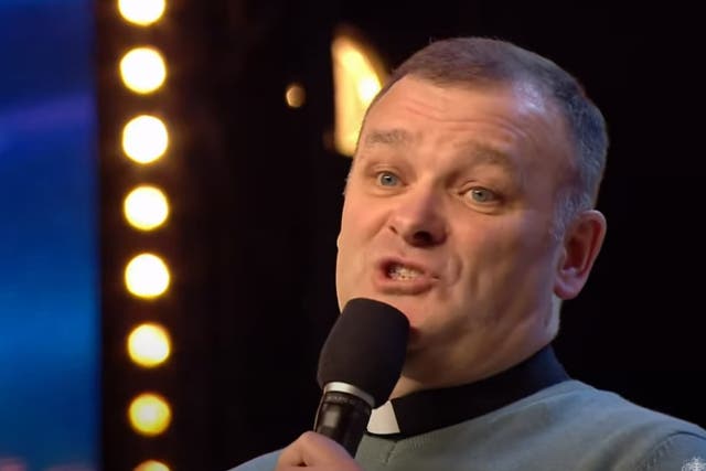 <p>Allan Finnegan on Britain’s Got Talent</p>
