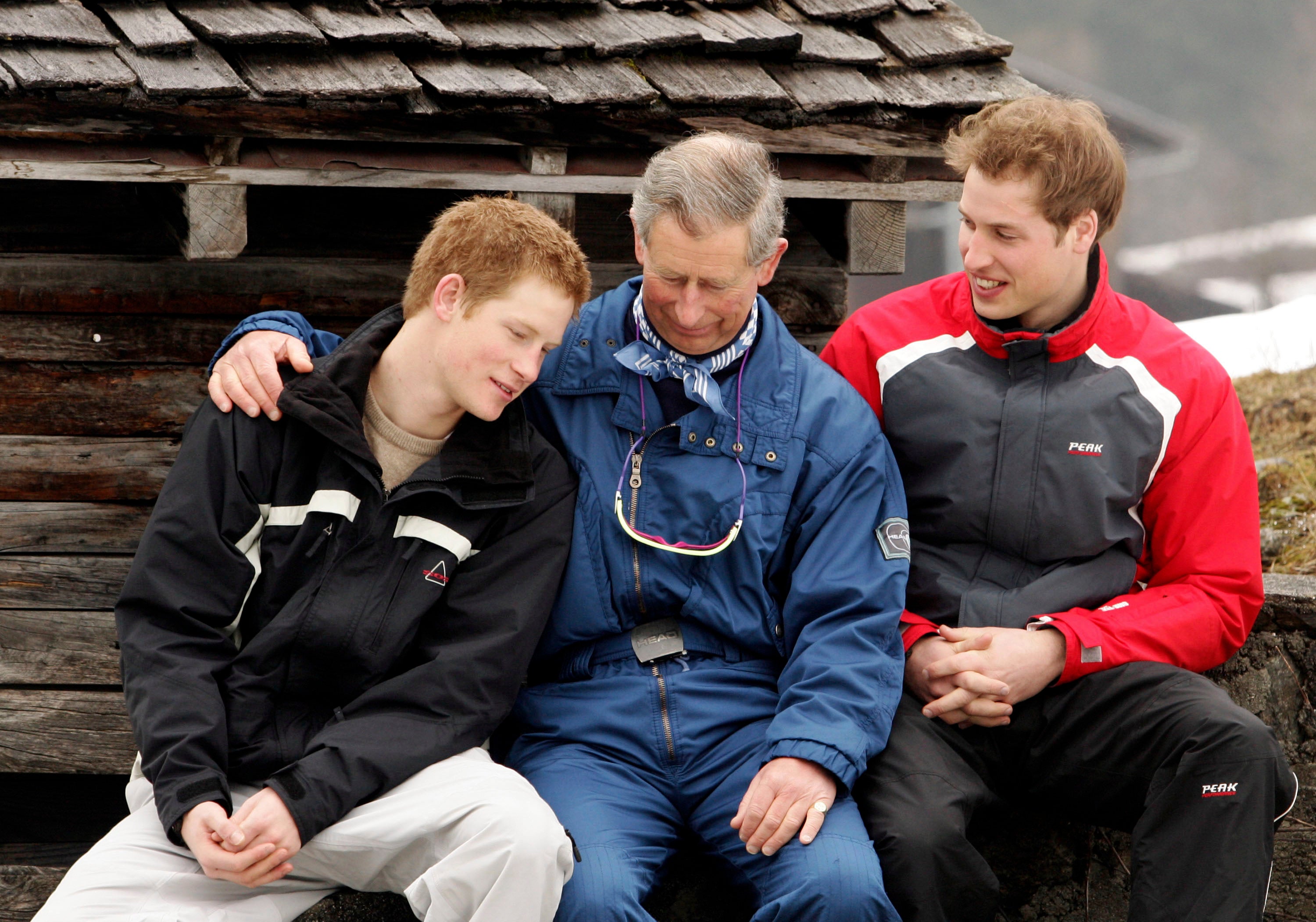 A family once united during the Royal Family's ski break in Switzerland in 2005