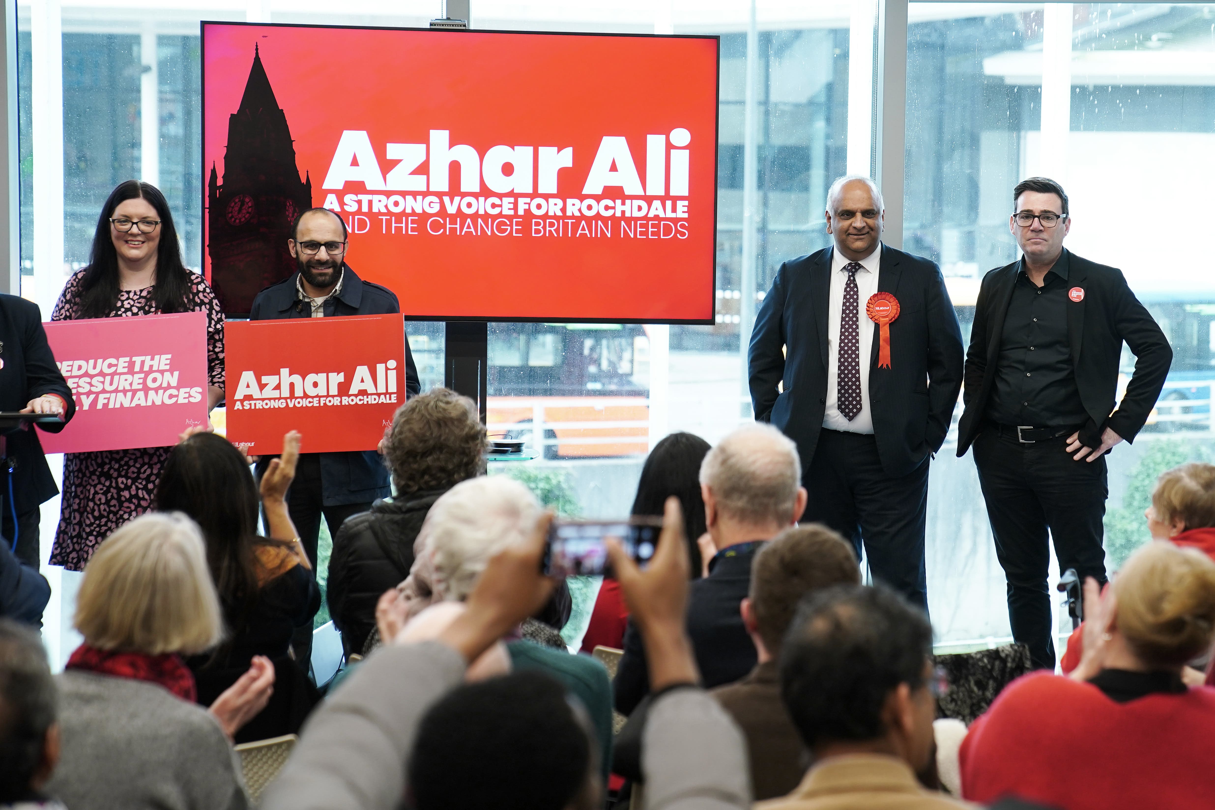 Labour candidate Azhar Ali is standing in the Rochdale by-election, which was triggered by the death of sitting MP Sir Tony Lloyd
