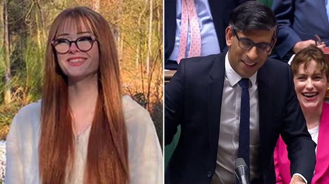 <p>Sunak faces backlash for PMQs transgender ‘joke’ as Brianna Ghey’s mother sits in gallery</p>